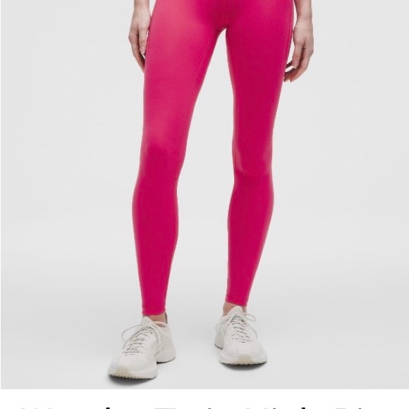 Lululemon Athletica Wunder Train High-Rise With Pockets Full Length Leggings